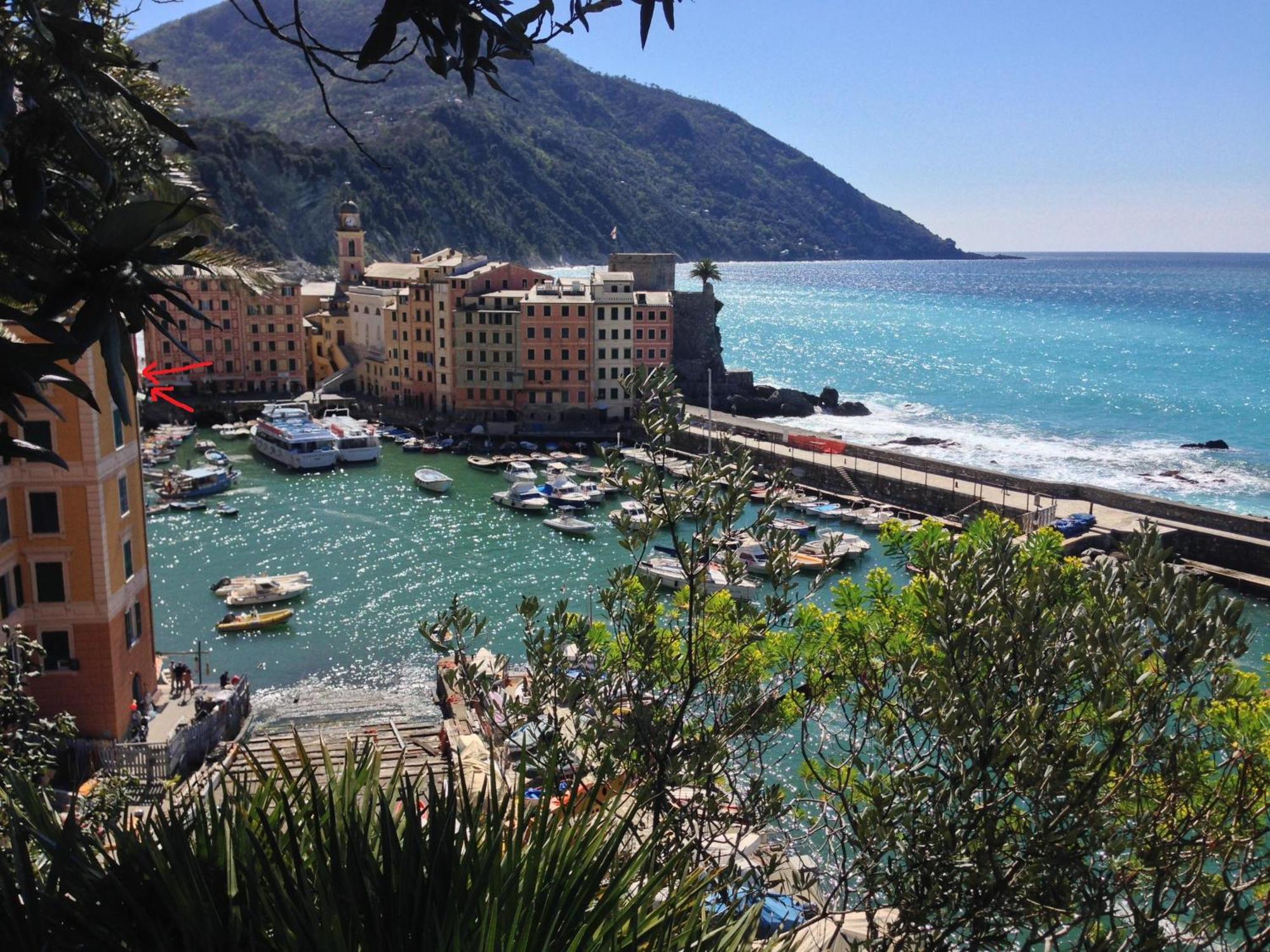 A Un Passo Dal Mare Apartment Camogli Bagian luar foto